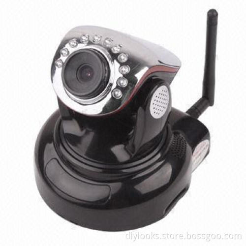 Horizontally 350° and Vertically 100° Wireless IP Camera